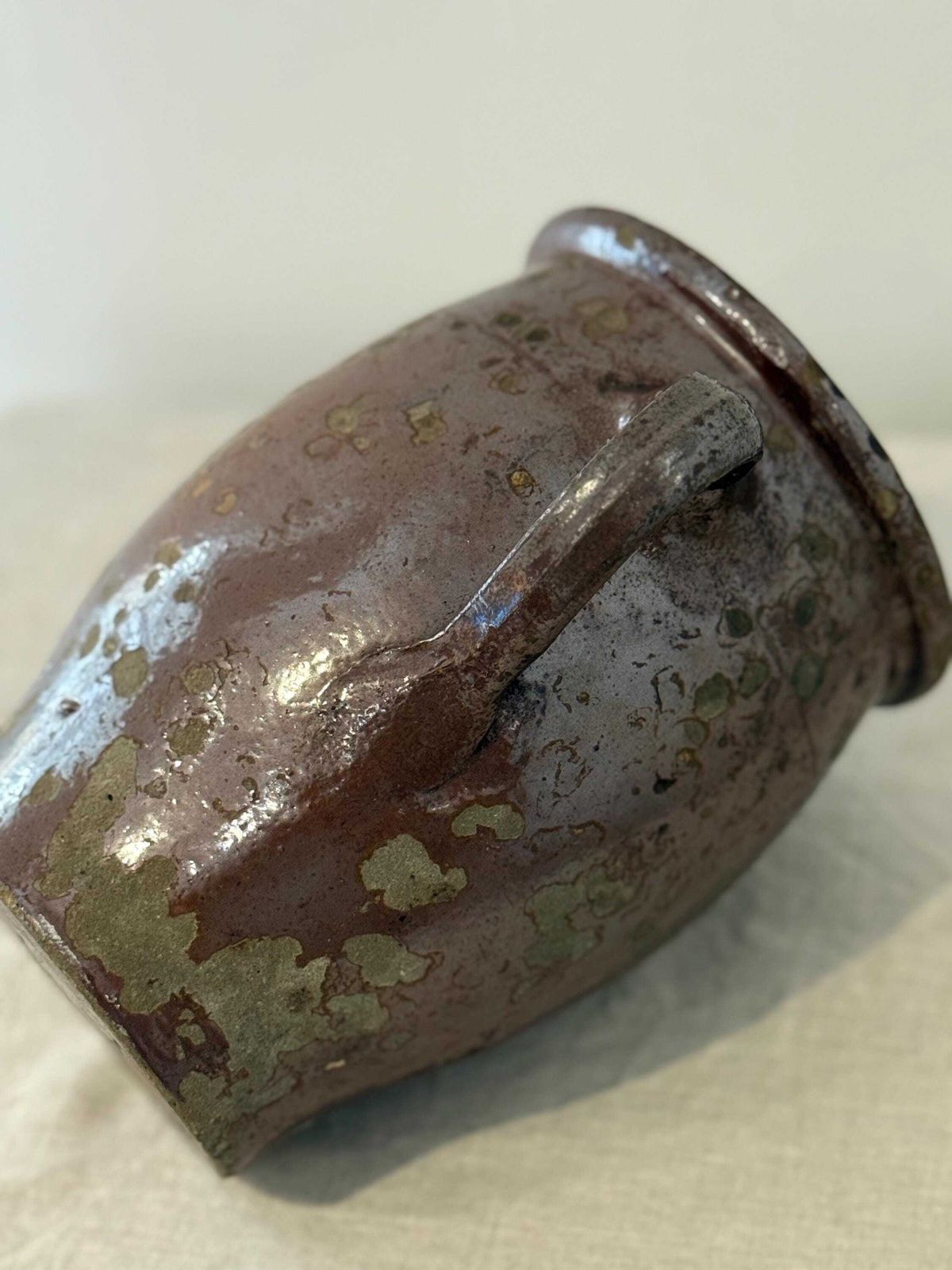 116.0 Antique 19th Century Farmhouse Storage Pot photo