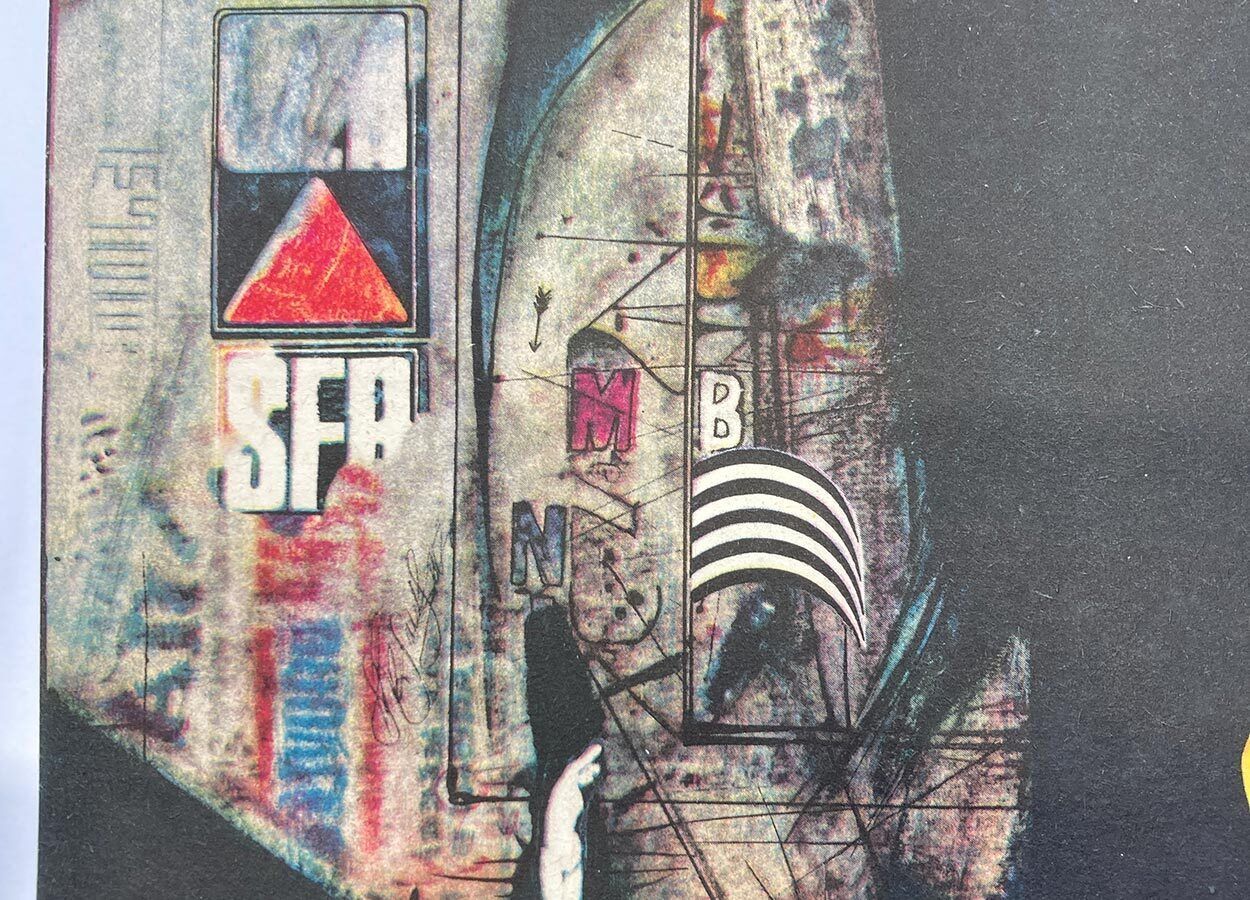 Original Film Poster, At Five In The Afternoon, Zdeněk Kaplan, 1967, Genuine Czech Vintage Print photo Art