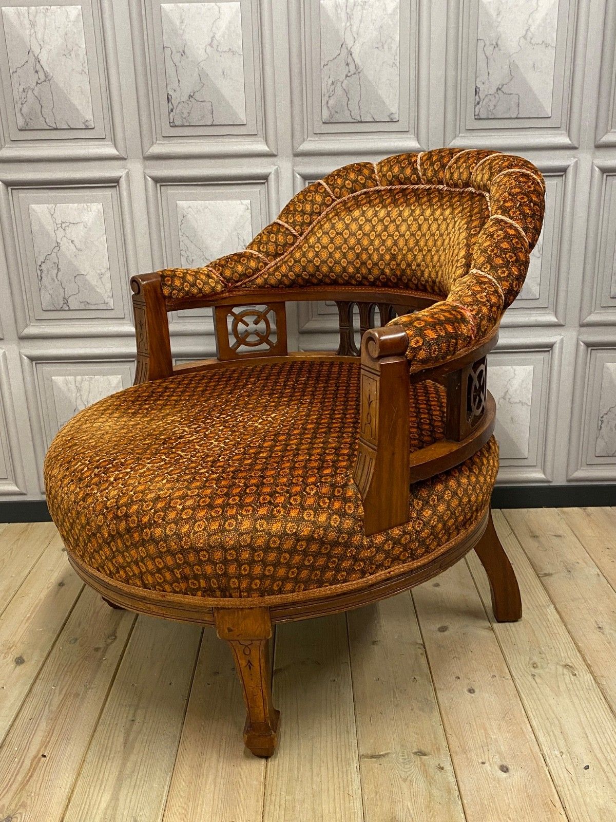 Late Victorian /Early Edwardian Tub Chair photo Furniture