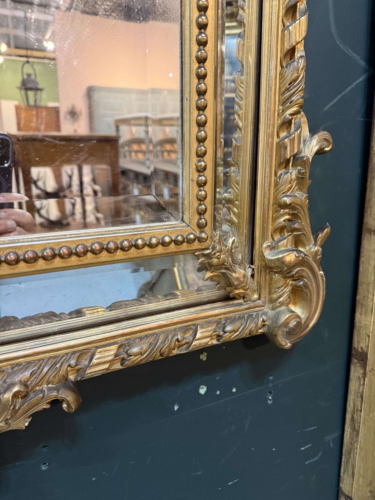 19th Century French Gilt Mirror In The Louis XVI Style photo buy