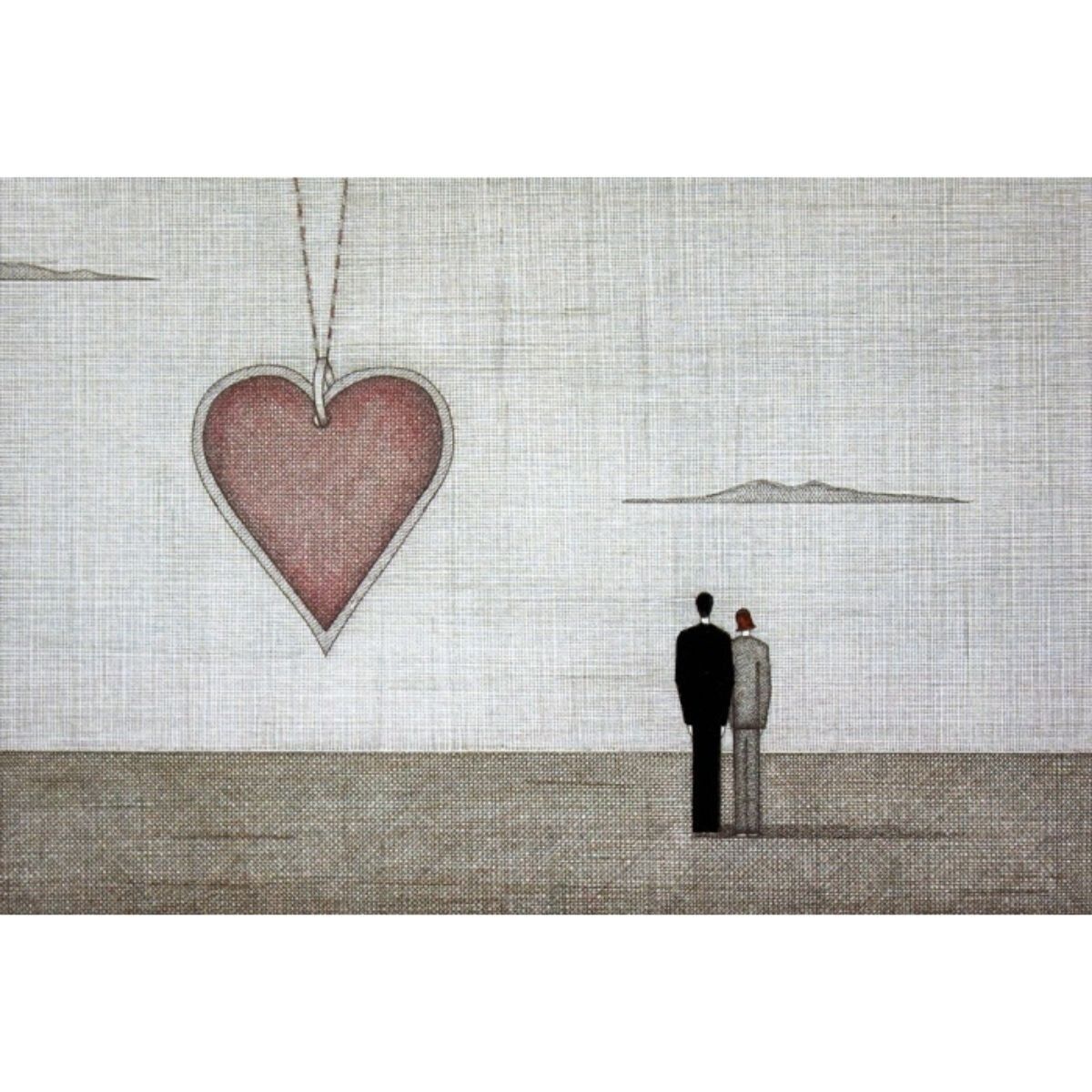 Landscape With A Necklace (Love Story), 2015 photo for sale