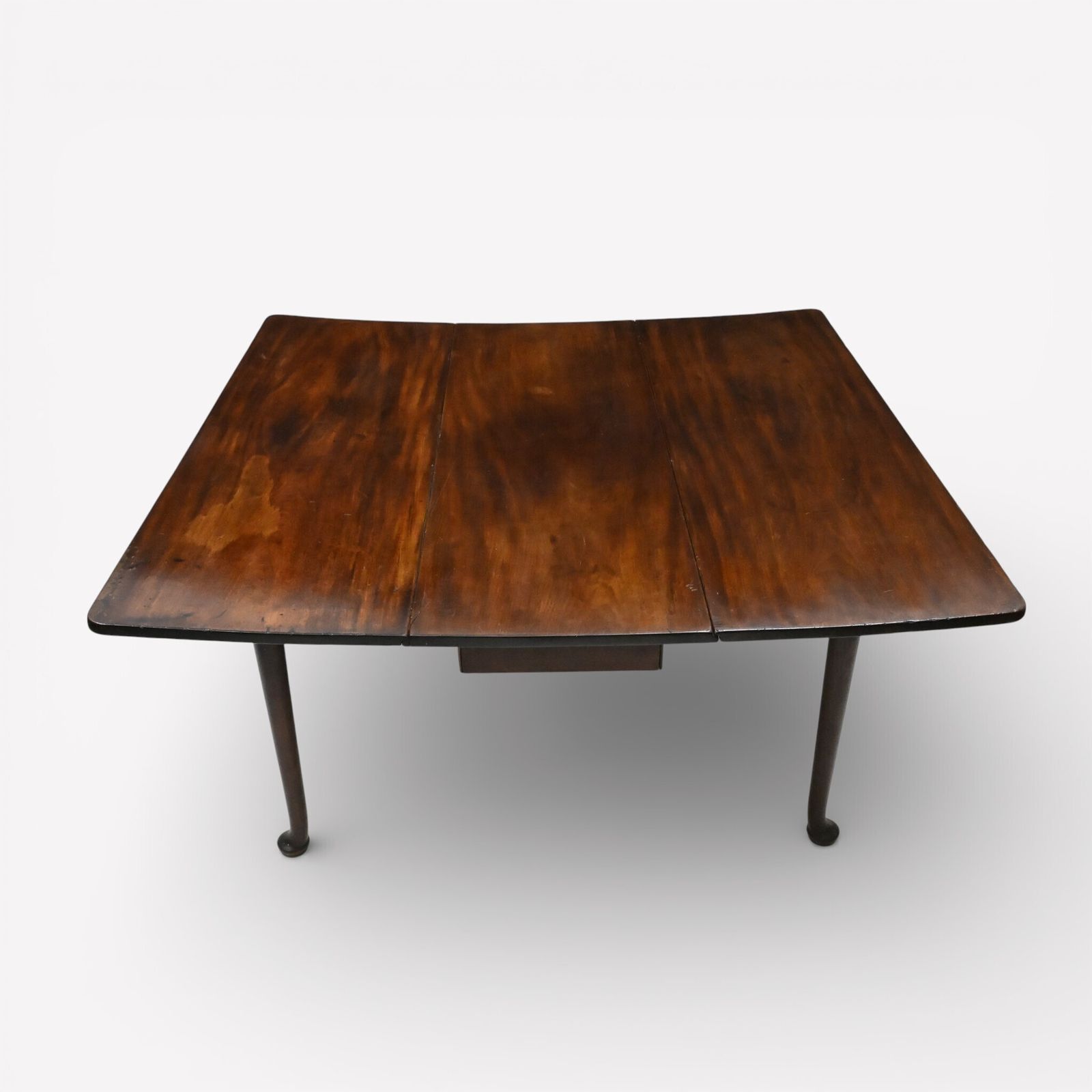photo vintage Early Victorian Mahogany Drop Leaf Dining Table Free Nationwide Delivery