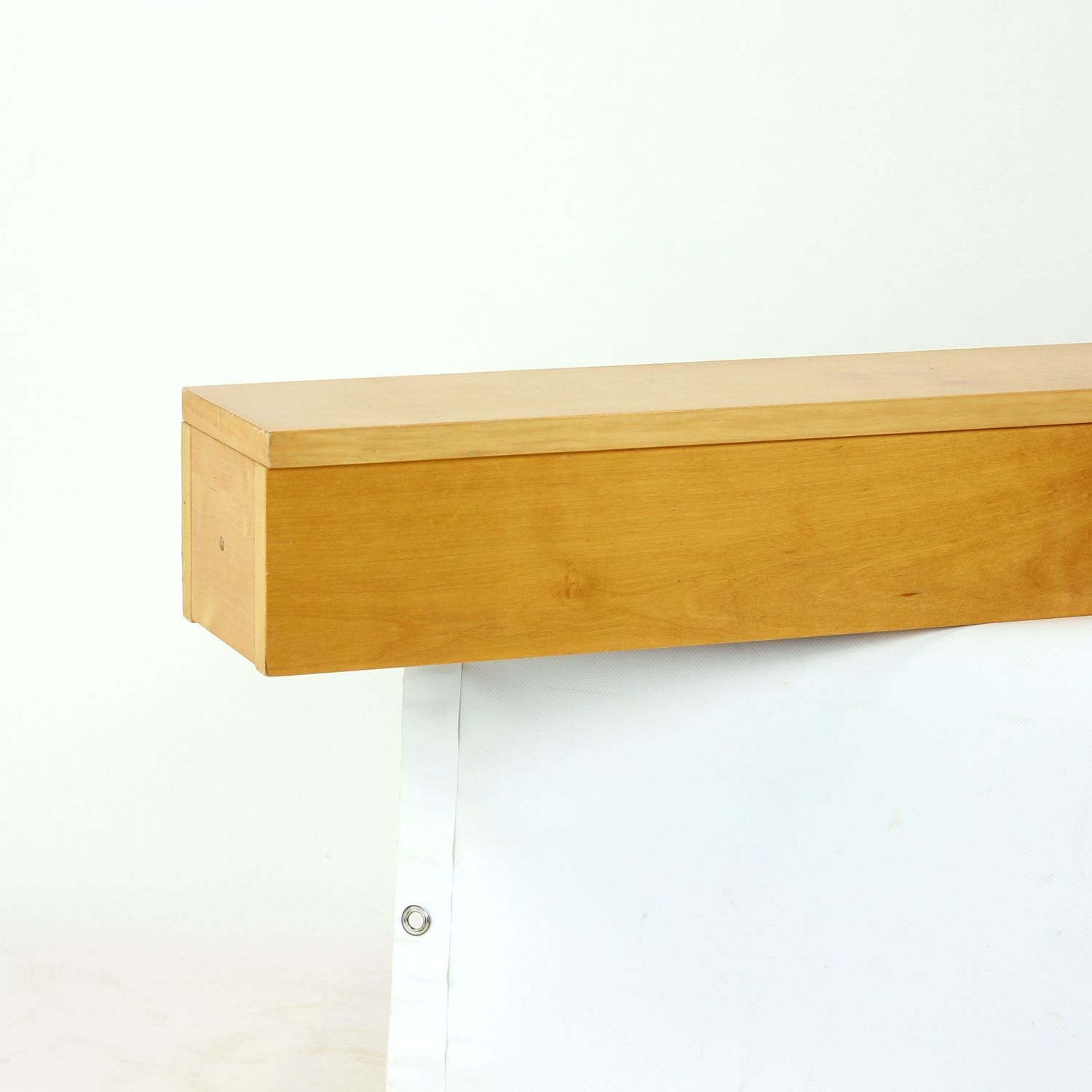 Floating Shelf In Birch By Up Zavody, Czechoslovakia 1986 photo Furniture