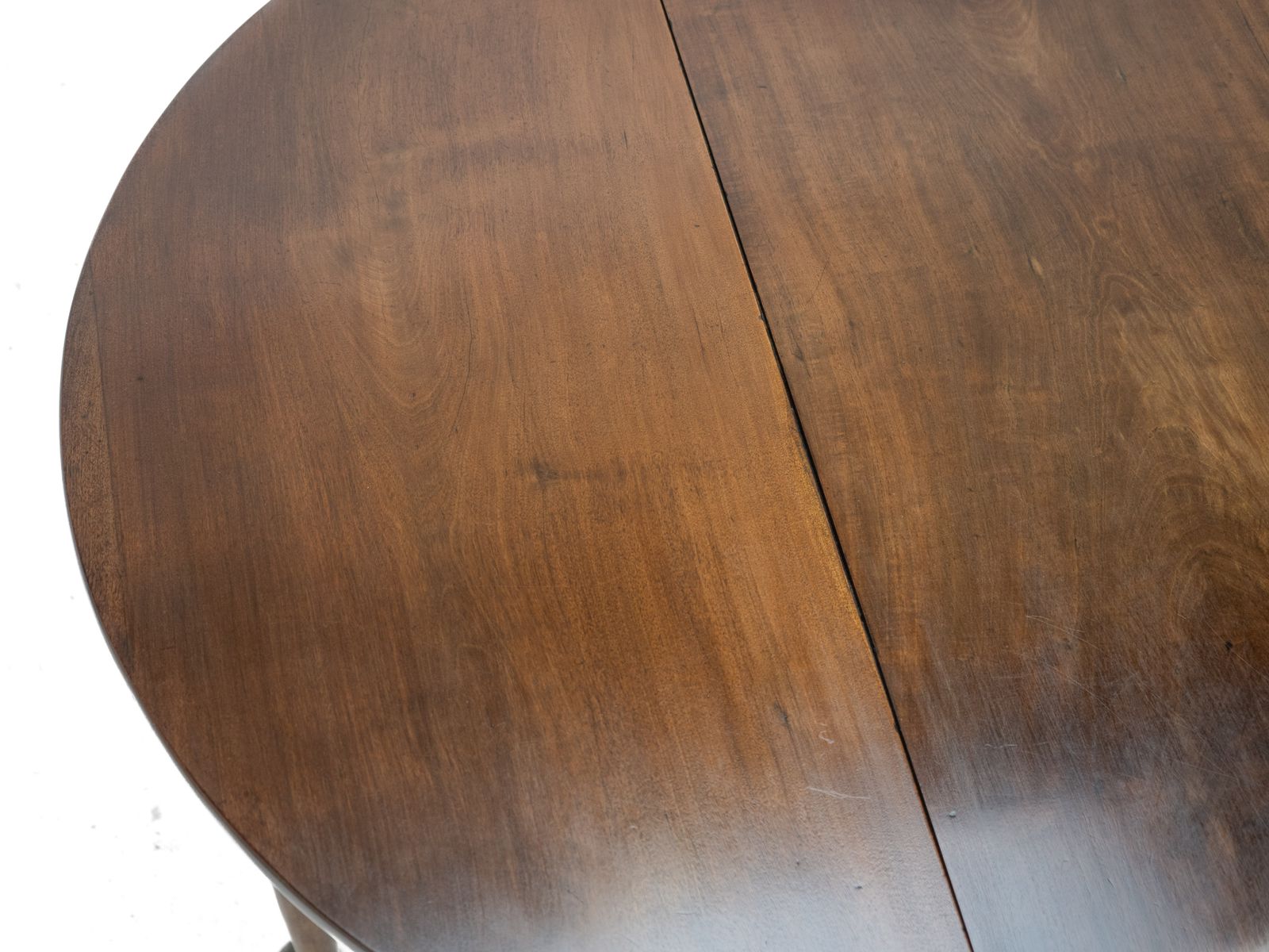 Mid 18th Century George II Mahogany Oval Drop Leaf Gateleg Dining Table – (Georgian, Pad Foot, Occasional, Circa 1750) photo Furniture