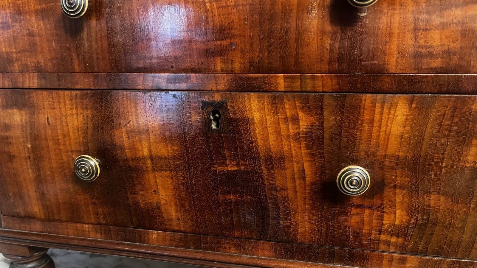 An Early Victorian Period Mahogany Miniature/Apprentice Chest photo buy