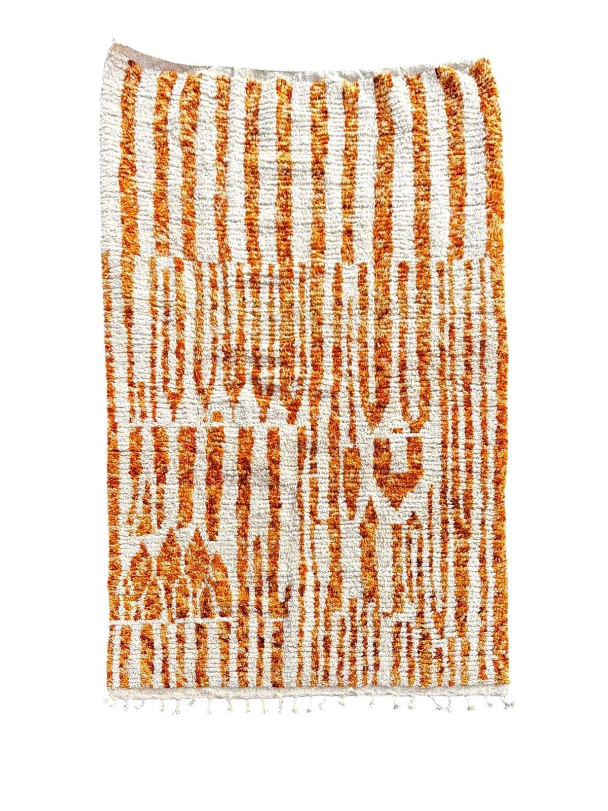 Modern Berber Moroccan Wool Rug – Handmade Berber Rug | 160 X 260 Cm photo furniture