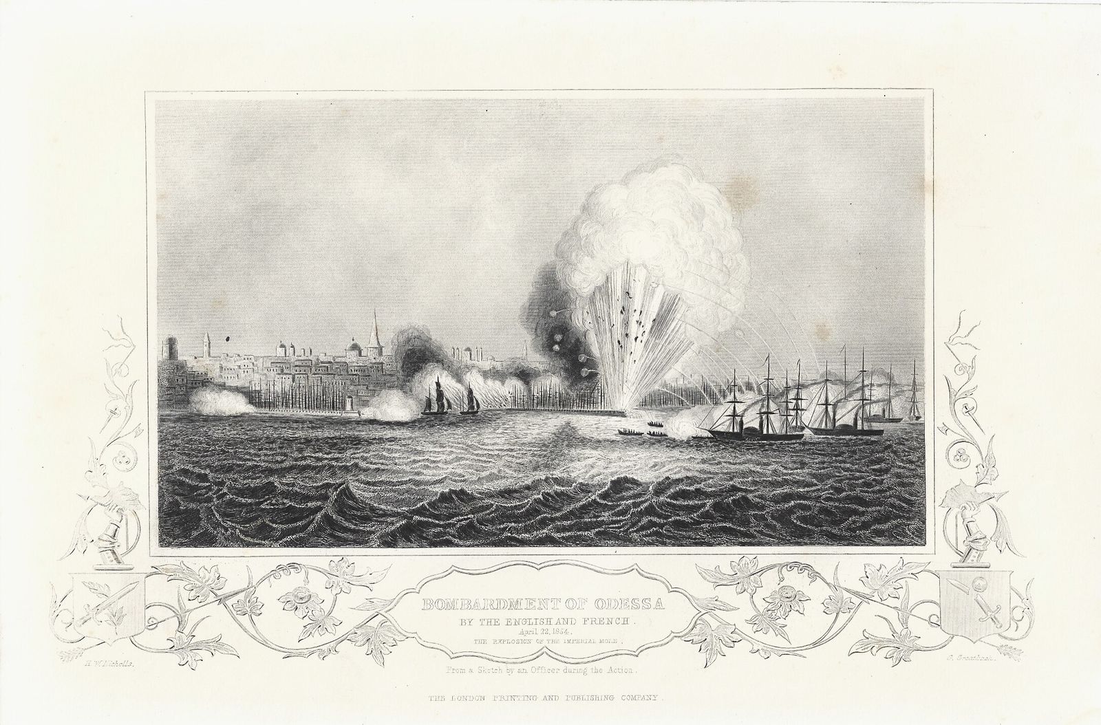 (Crimea) A Set Of 10 Engravings Depicting The Crimea War, The Battles With The Russian Empire By John Tallis C1858 photo vinterior
