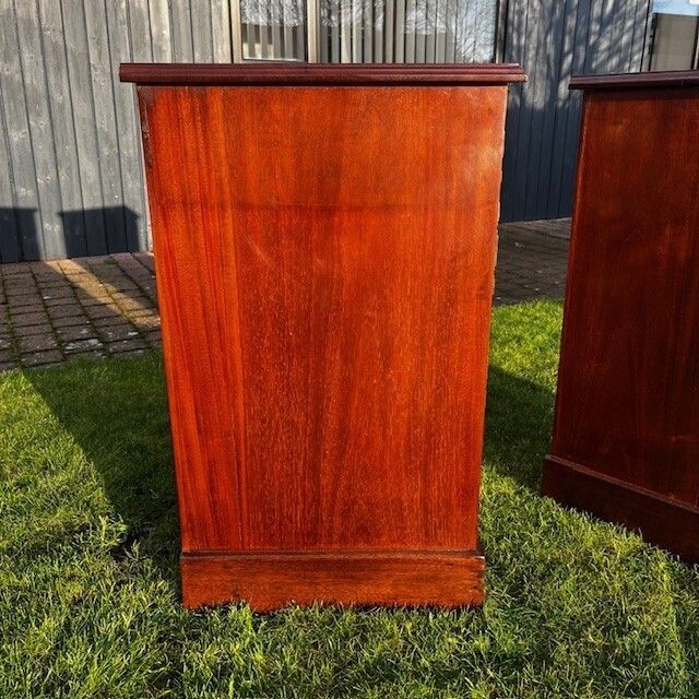 A Pair Of Late Victorian Period Mahogany Bedside Chests. photo buy
