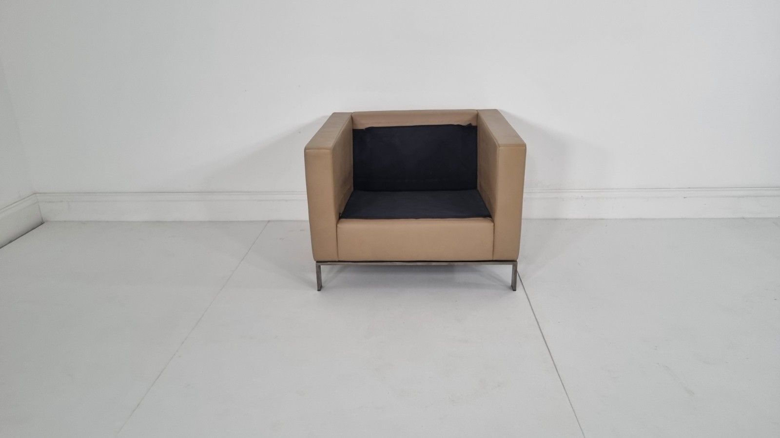 Walter Knoll 502 Foster Chair In Soft Brown Leather Excellent Condition photo buy
