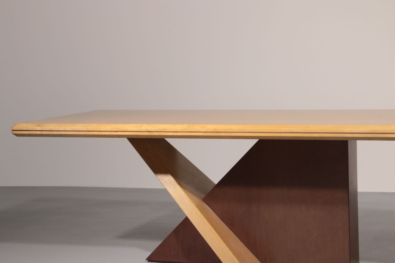 Italian Saporiti Wooden Dining Table 1960 photo 4500.0