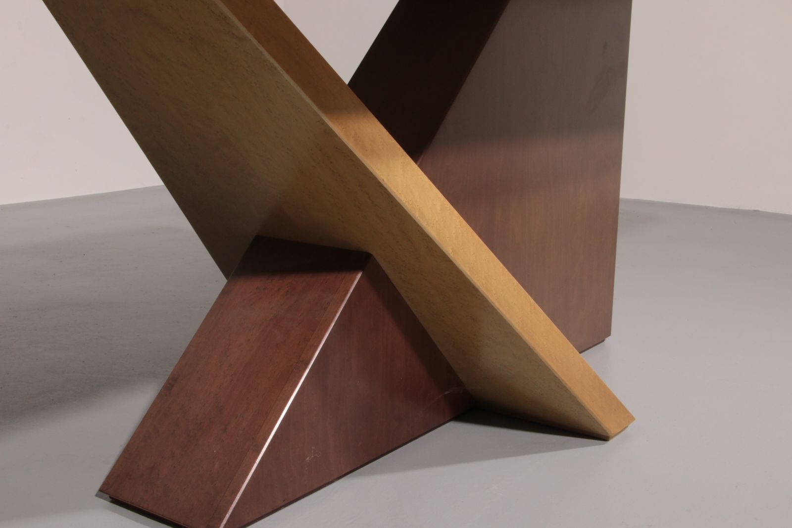 photo for sale Italian Saporiti Wooden Dining Table 1960