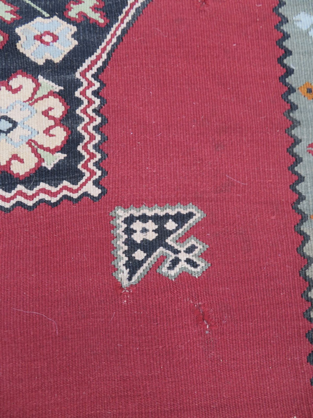 Antique Bessarabian Kilim. 297cm X 186cm. photo 725.0