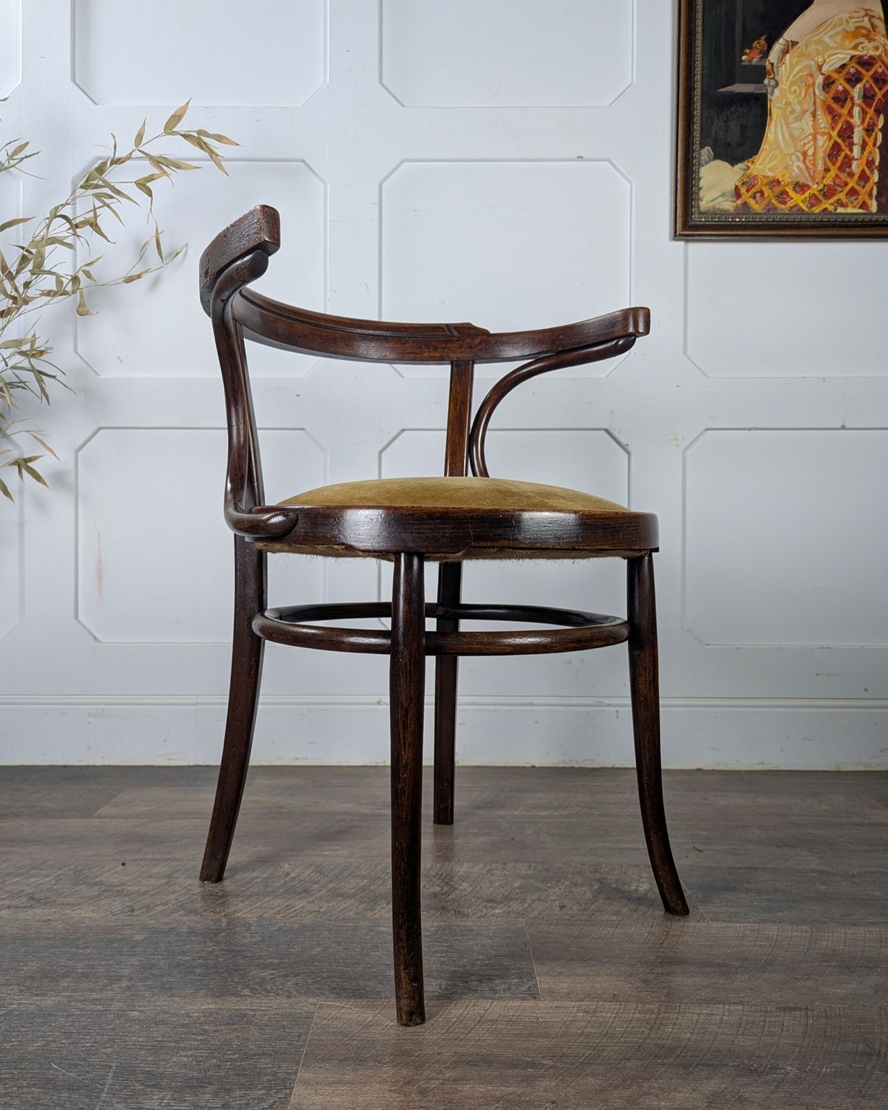 Early 20th Century Thonet Style Bentwood Armchair