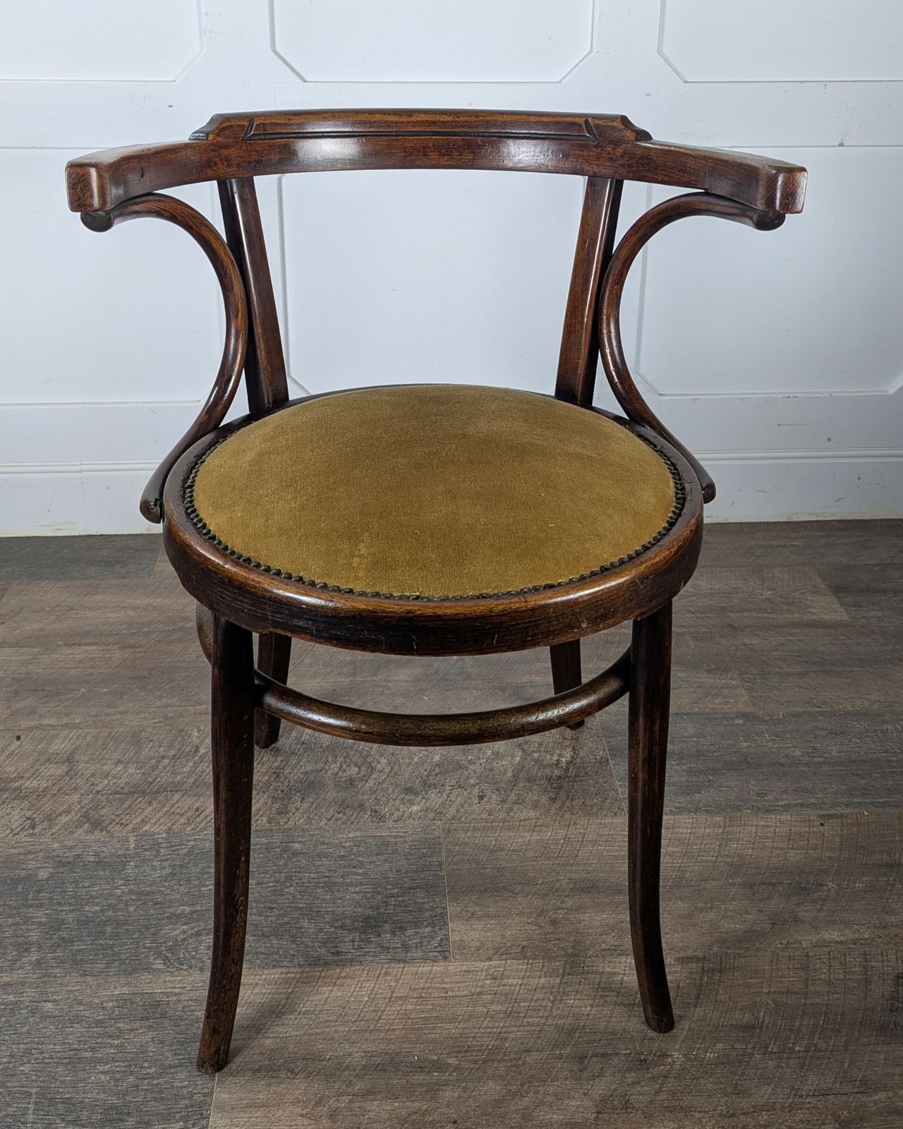 Early 20th Century Thonet Style Bentwood Armchair photo for sale