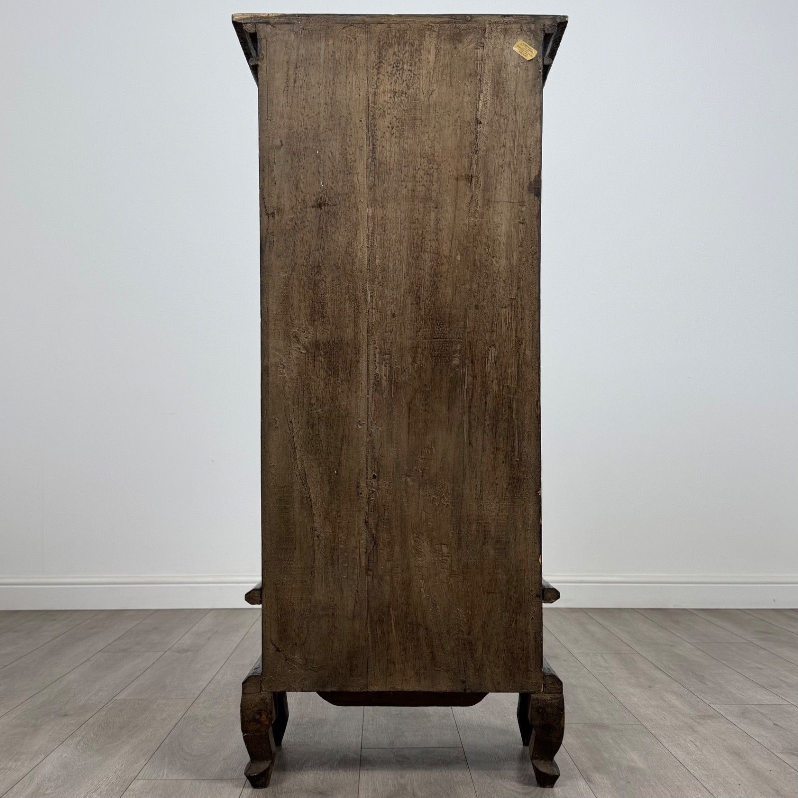 Antique 19th Century Unique Display Cabinet In Oak photo vinterior
