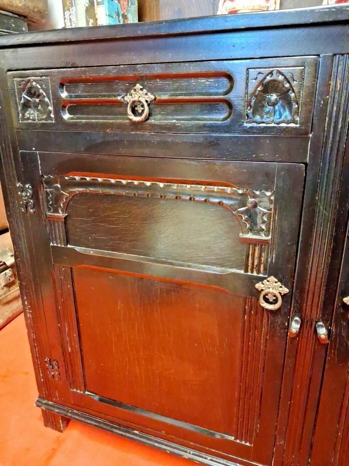 Vintage Dutch Dresser Display Kitchen Dresser Bookcase With Lots Of Storage photo buy