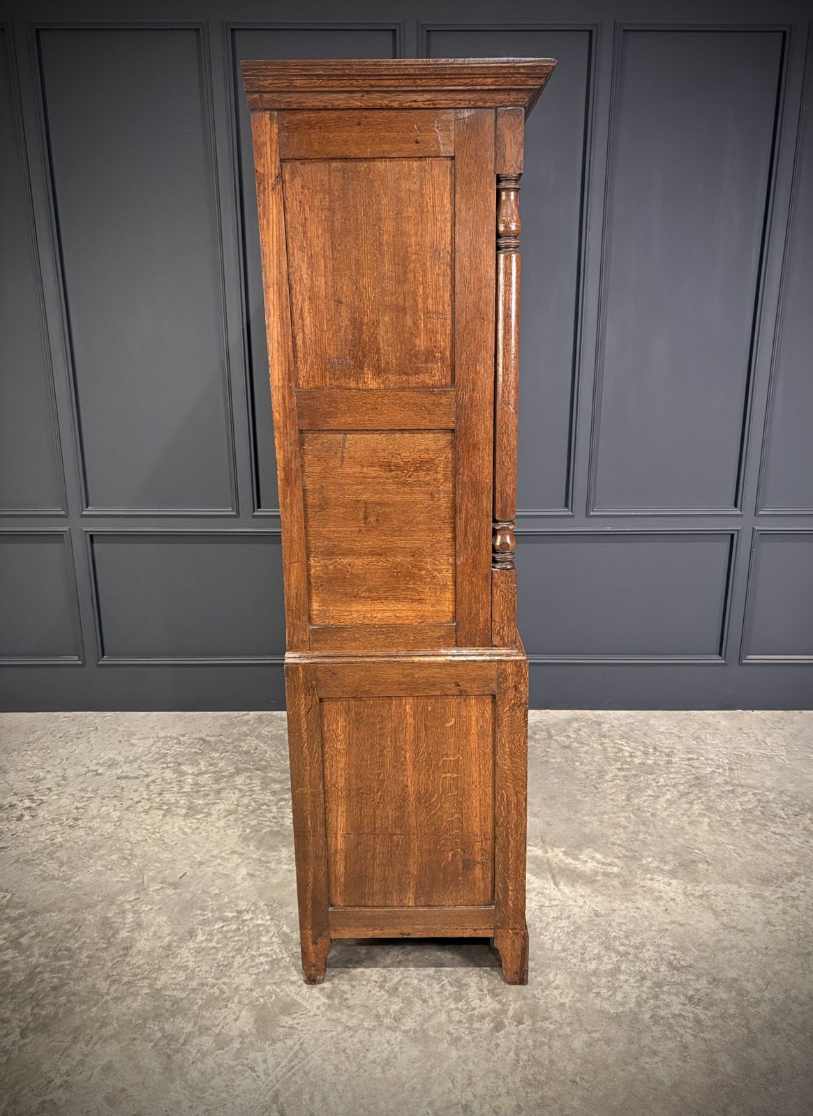 Furniture 18th Century Oak Wardrobe photo