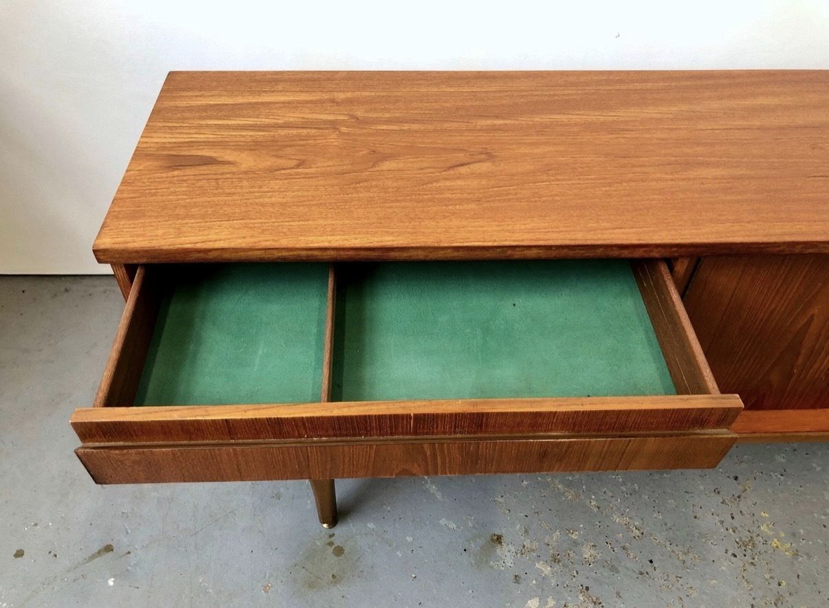Vintage 1970s Jentique Teak Sideboard. Danish G Plan Mid Century photo 725.0