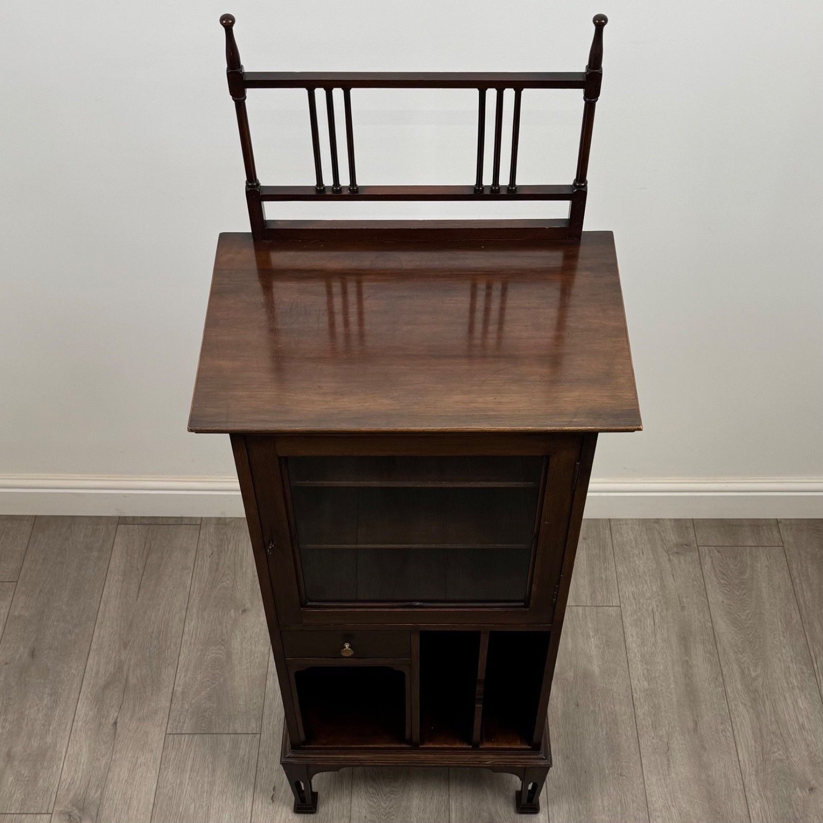 photo for sale Antique 20th Century Good Quality Cabinet In Mahogany