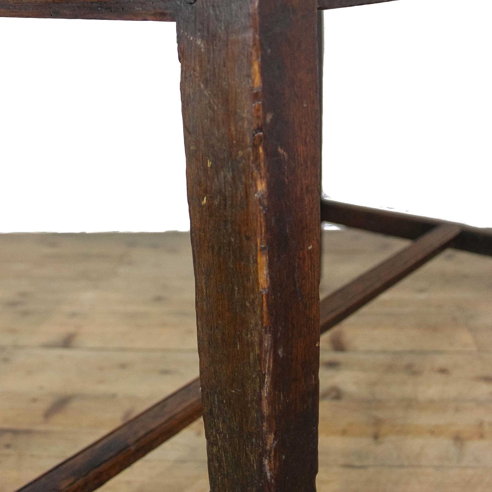 photo for sale Antique Welsh Oak Kitchen Table