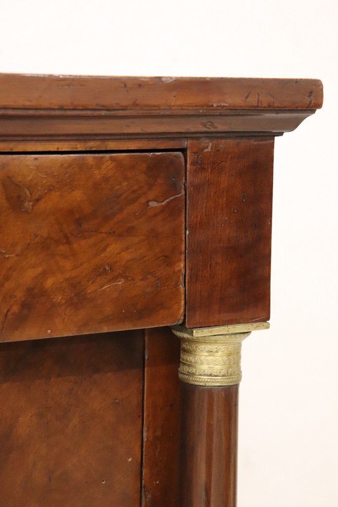 Antique Early 19th Century Walnut Chest Of Drawers photo vinterior