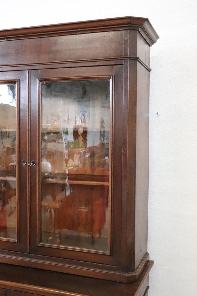 Antique Mid 19th Century Sideboard In Walnut Veneer photo buy