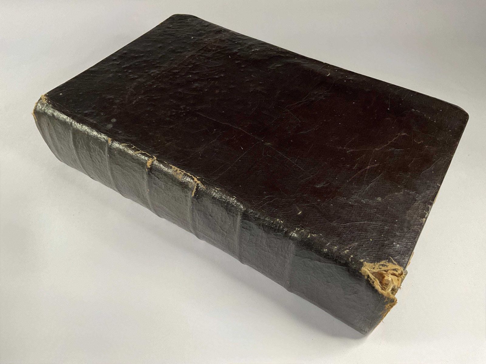 Antique Bible, Milliken & Little 1777 With Apocrypha. photo furniture