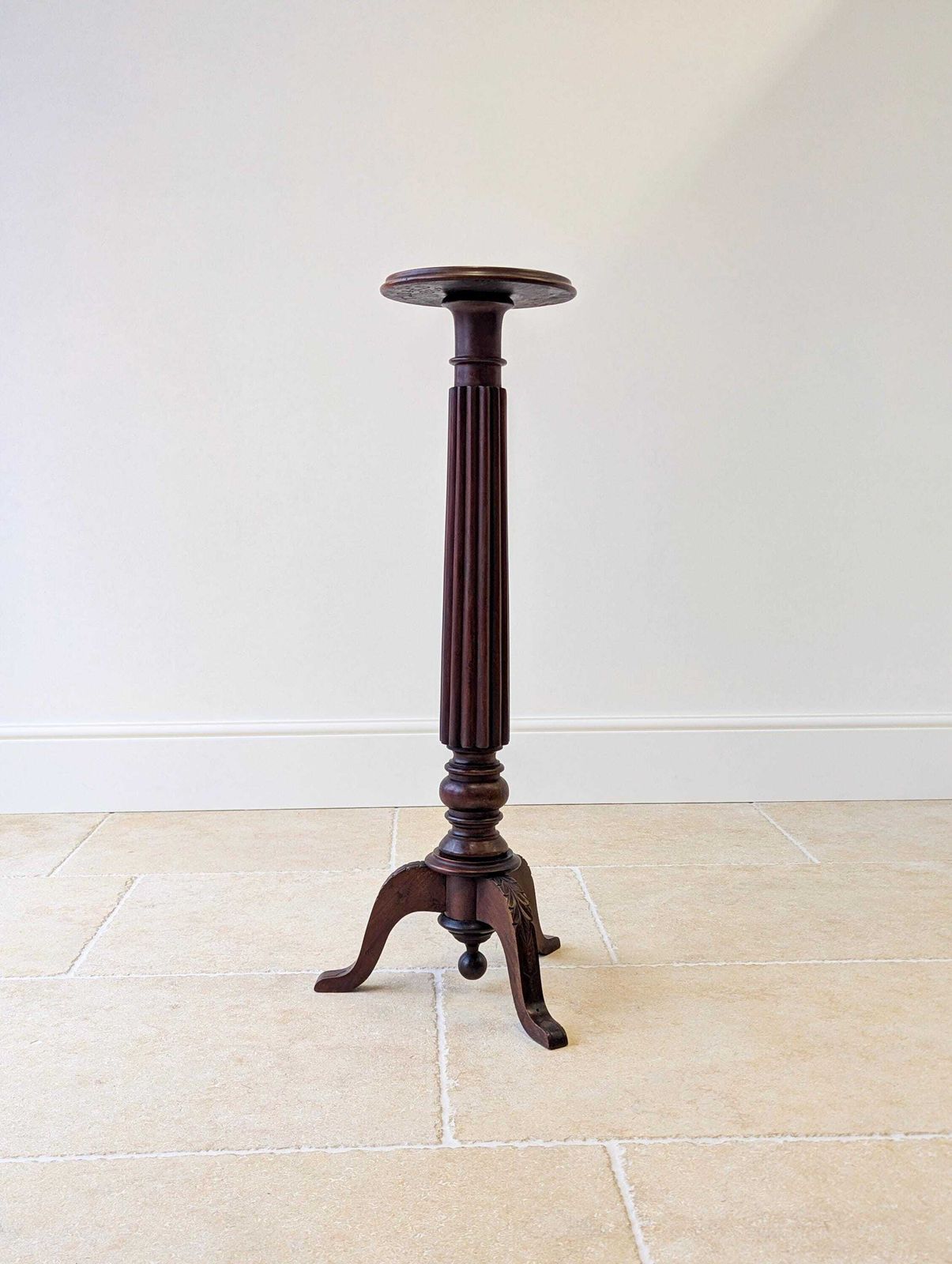 photo for sale Antique William IV Mahogany Torchere C.1830