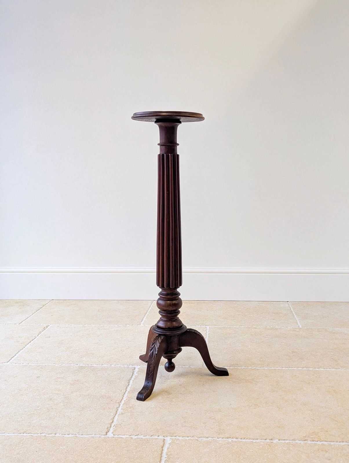 825.0 Antique William IV Mahogany Torchere C.1830 photo