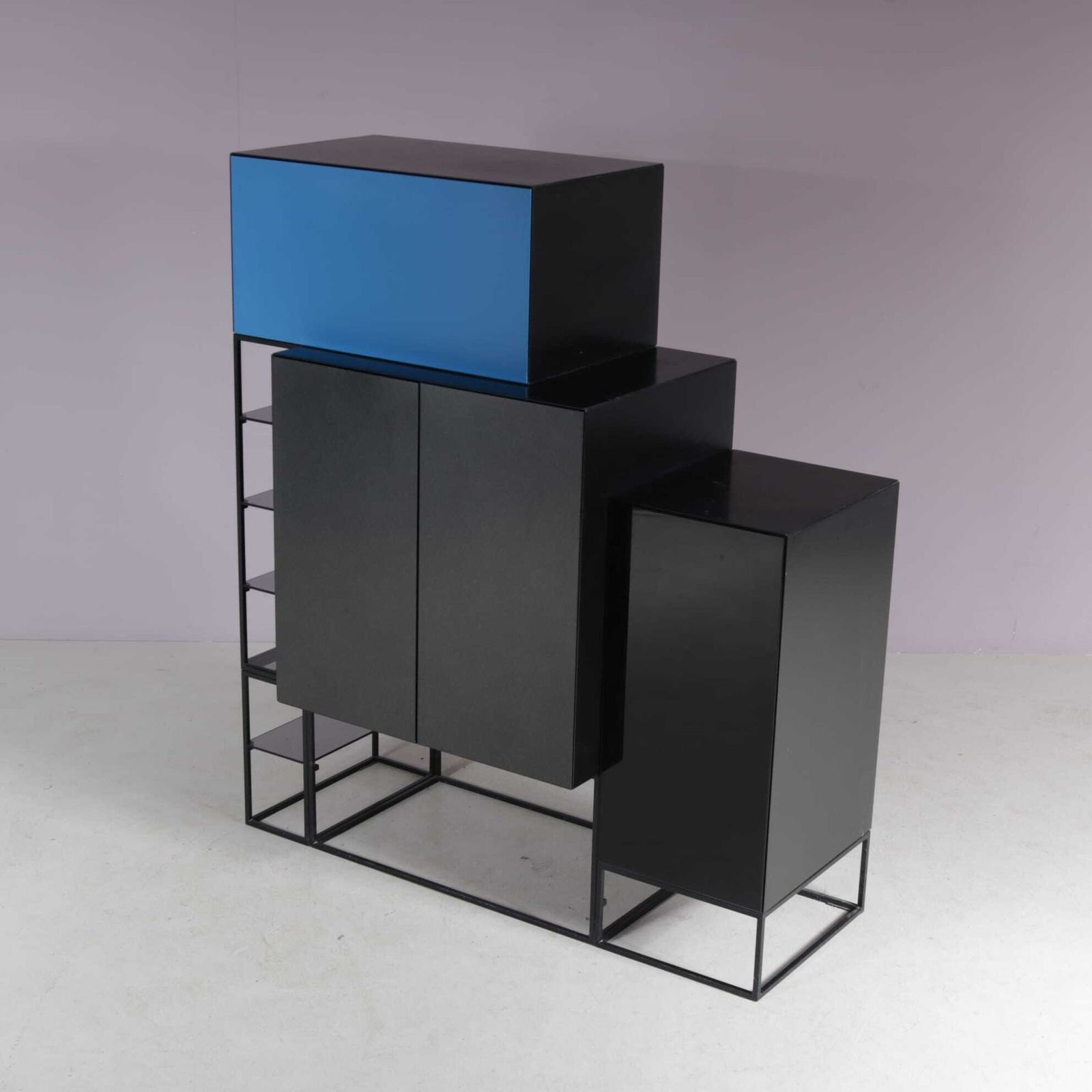Furniture 1980s “Vision” Cabinet By Pierre Mazairac & Karel Boonzaaijer For Pastoe, Netherlands photo