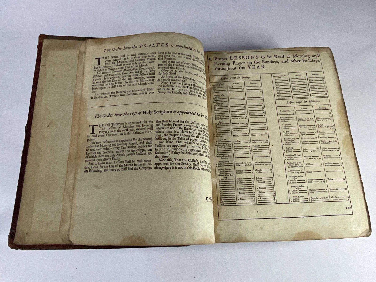Antique Bible, John Baskett 1726. Very Rare photo buy