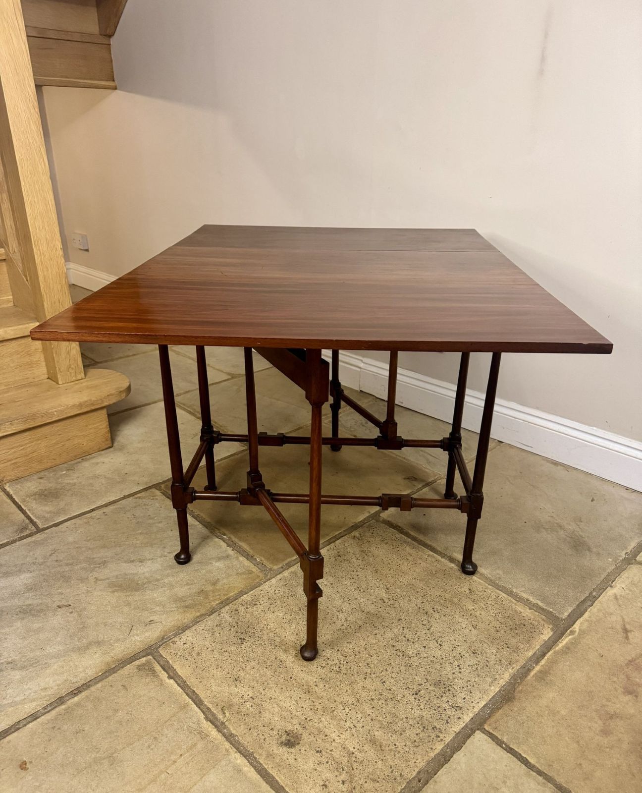 Quality Antique Mahogany Gateleg Table photo furniture