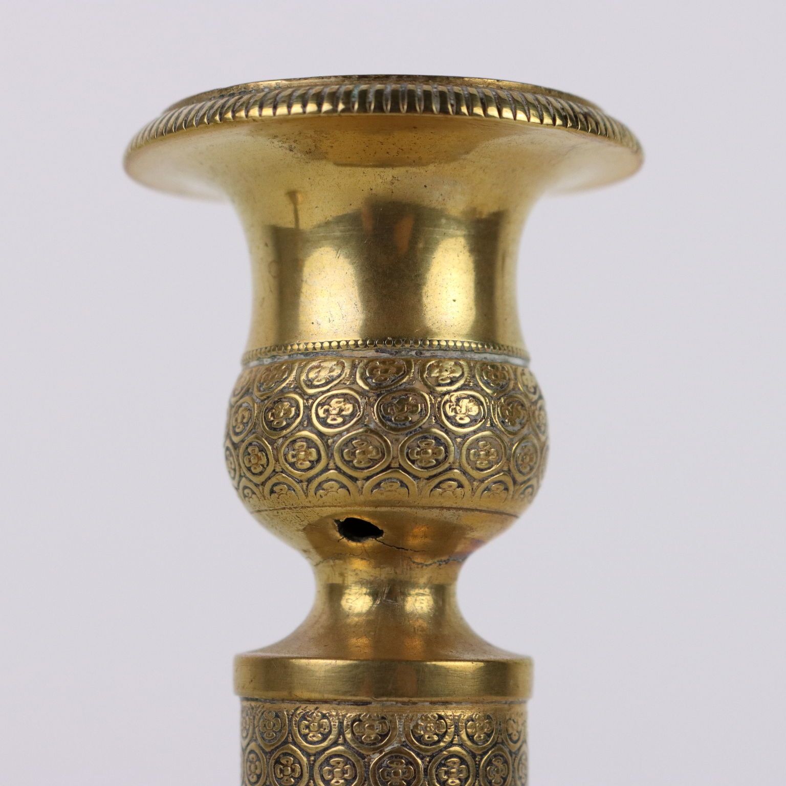 Antique Candle Holders Bronze Europe XIX Century photo Home Decor