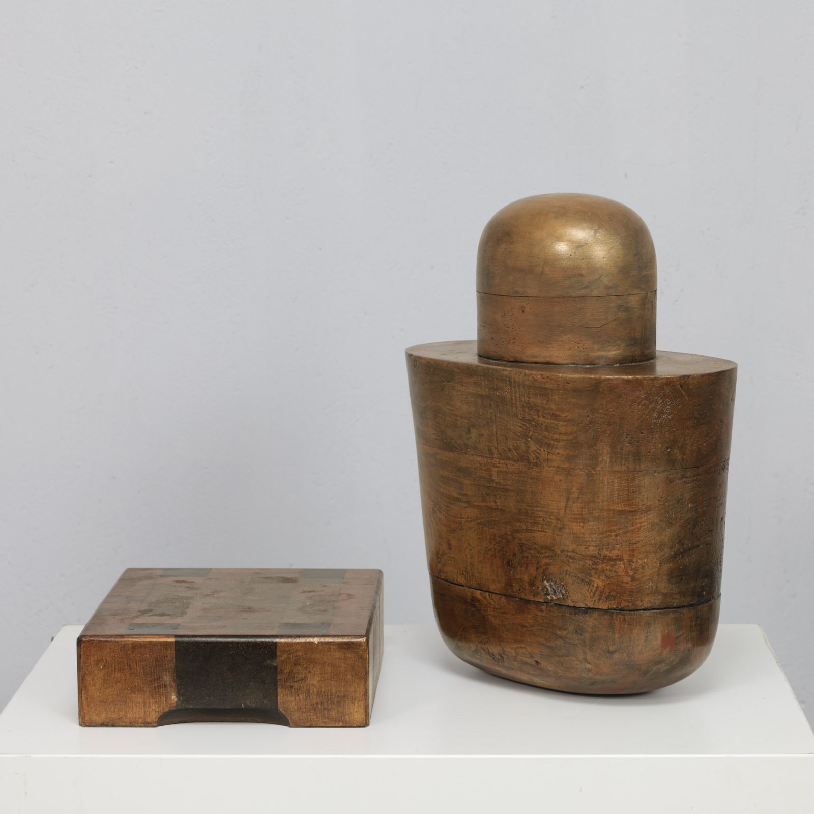 Holey Grail  Monumental Sculptural Form In Wood By Annet Gaaikema, 1980s photo 2255.0