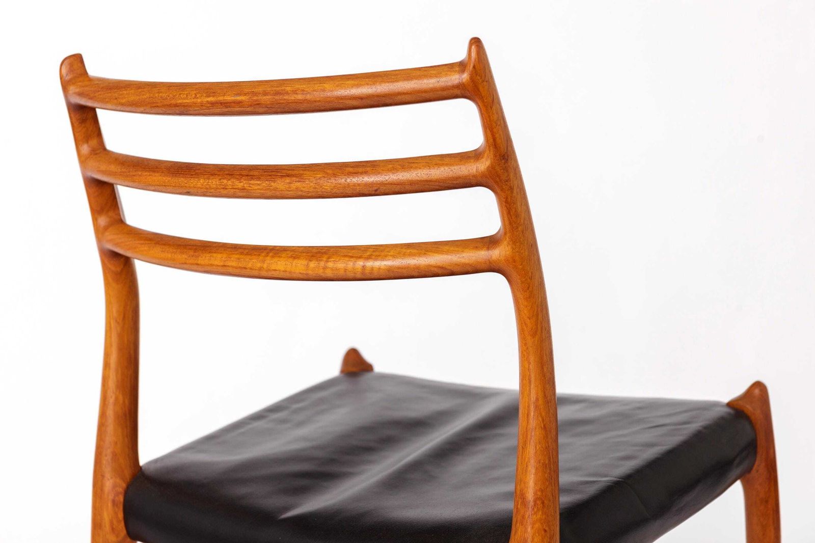 Niels Møller Model 78 Chair – Danish Teak Mid Century Dining Chair, Vintage 1960s photo for sale