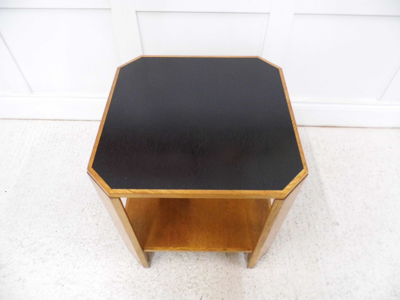 Vintage Ex Military Air Council Raf Oak Side Table By Wake And Dean 1950s photo for sale
