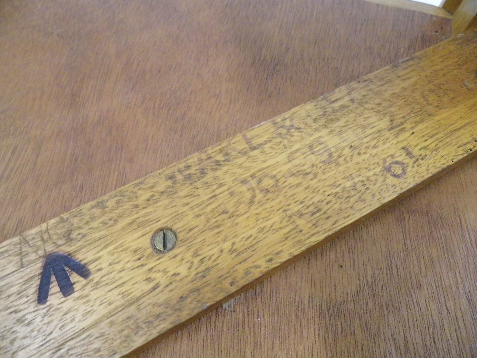 photo furniture Vintage Ex Military Air Council Raf Oak Side Table By Wake And Dean 1950s