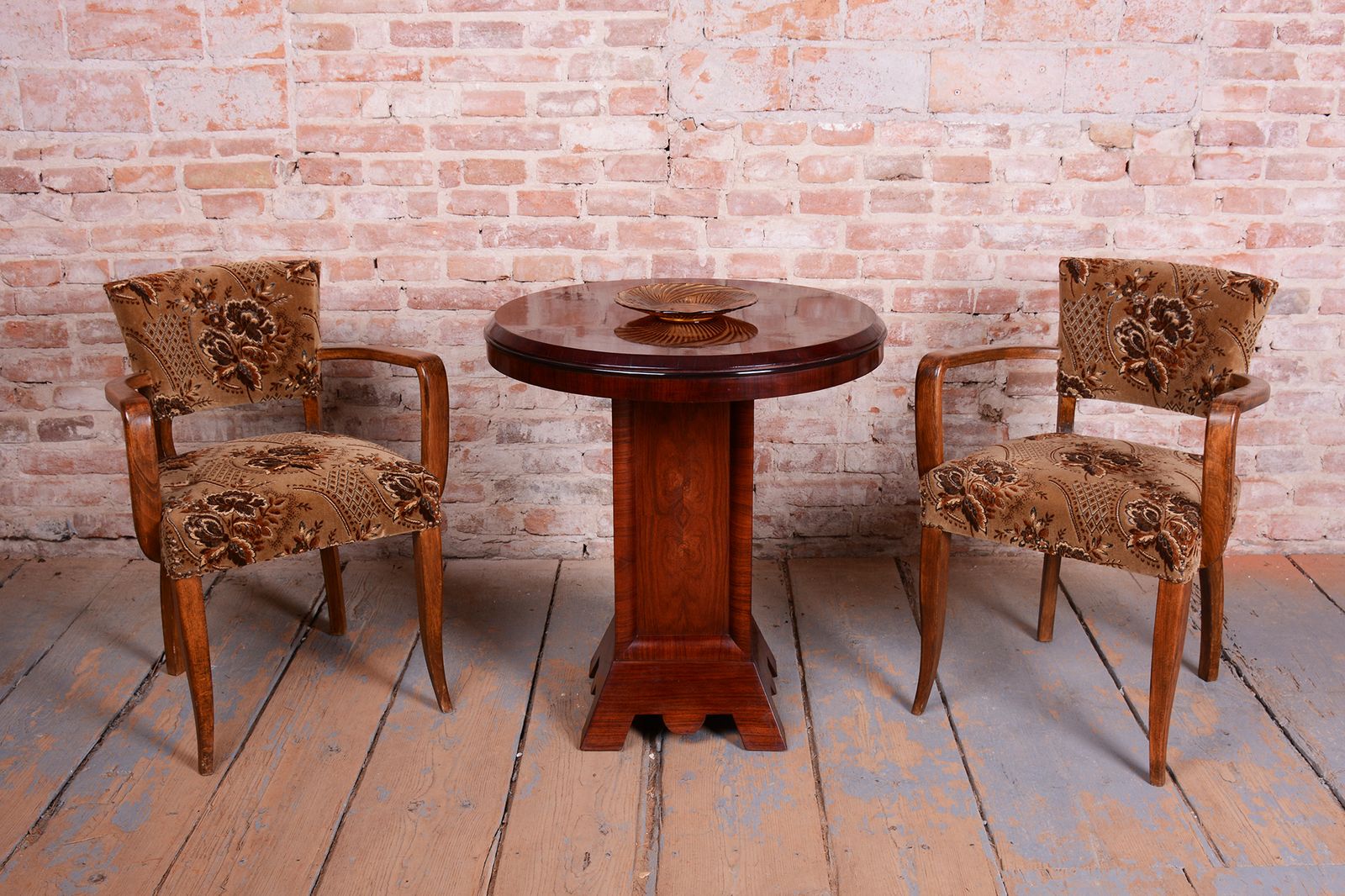 photo for sale Restored Art Deco Coffee Table, Palisander, Revived Polish, France, 1920s