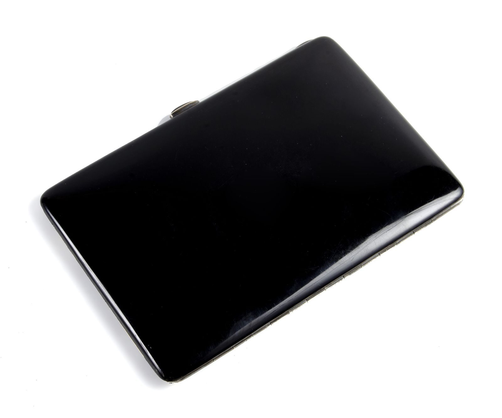 1930s Art Déco Black Lacquer And Gilded Bronze Cigarette Case By Jean Dunand, France photo furniture