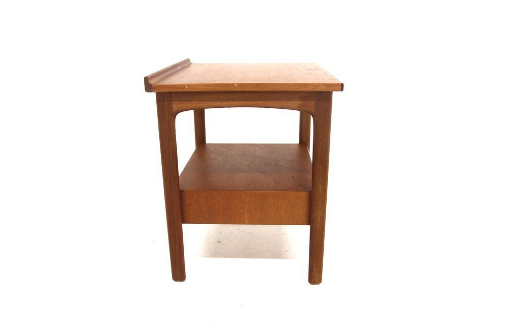 Teak Frisco Bedside Table By Folke Ohlsson For Tingströms, Sweden, 1960s photo for sale