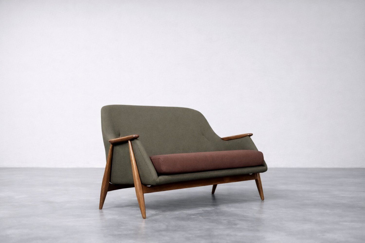 Mid Century Modern Pallas Living Room Set By Svante Skogh For Asko, Finland, 1950s, Set Of 2 photo vinterior
