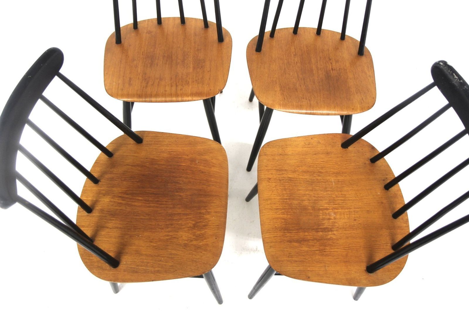 Fanett Teak Chairs By Ilmari Tapiovaara For Edsby Verken, 1960s, Set Of 4 photo buy