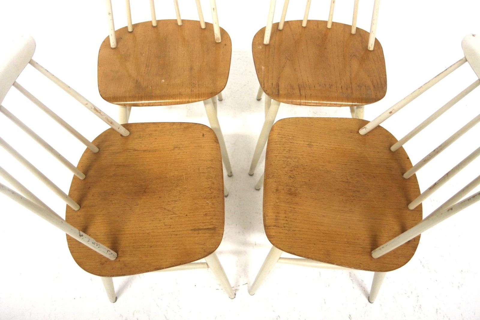 Fanett Teak Chairs By Ilmari Tapiovaara For Edsby Verken, 1960s, Set Of 4 photo 1304.0
