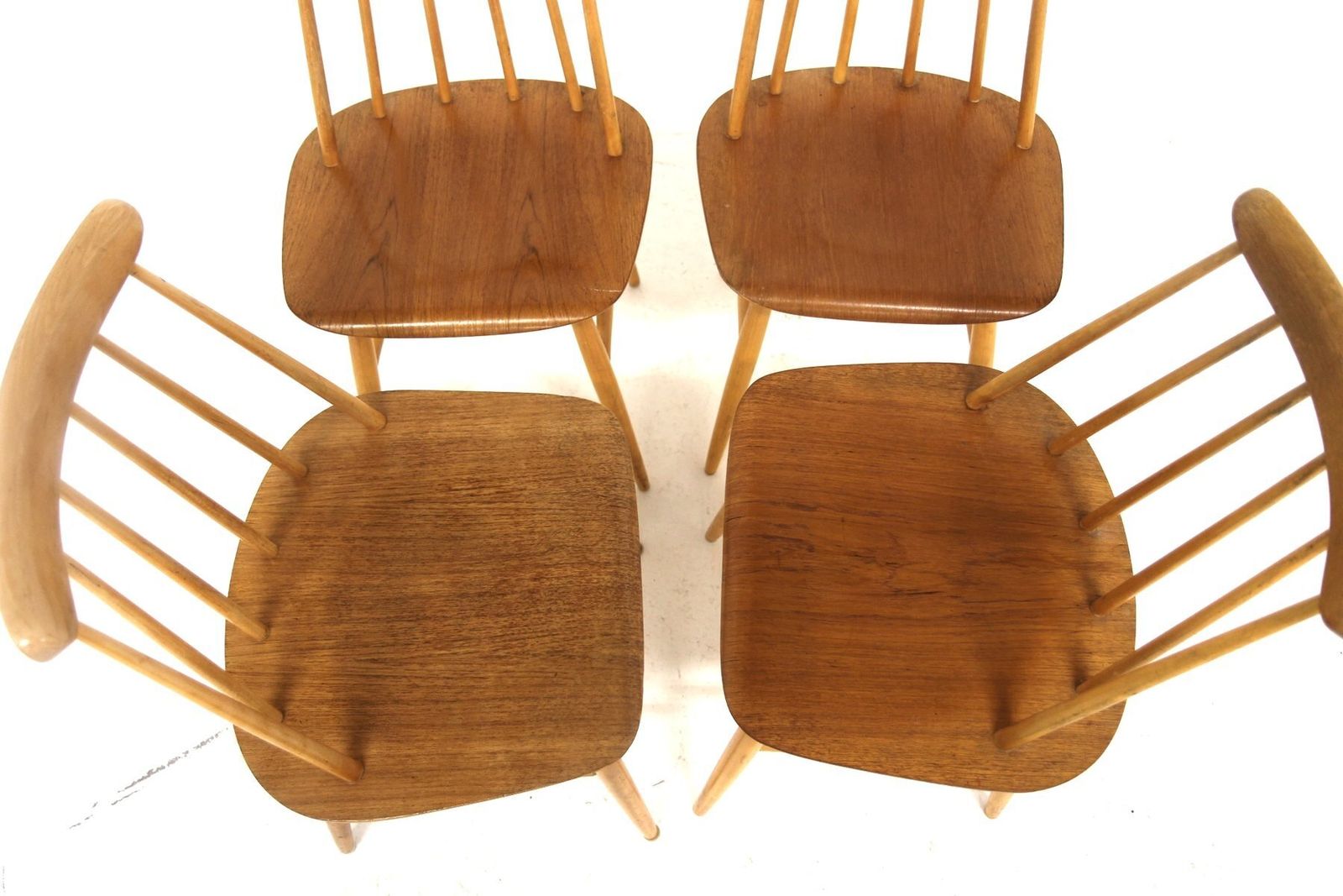 Fanett Teak Chairs By Ilmari Tapiovaara For Edsby Verken, 1960s, Set Of 4 photo 1304.0