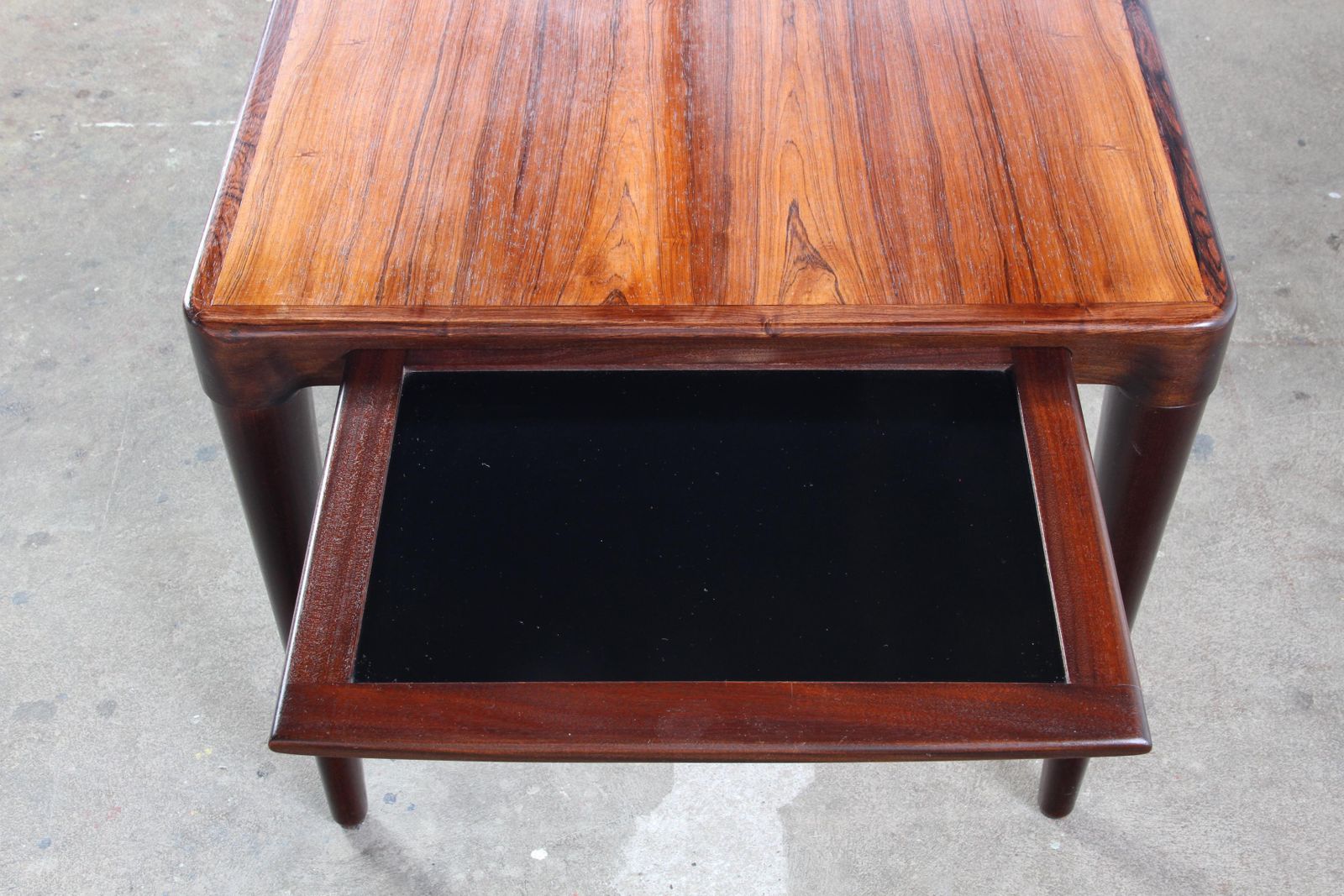 Vintage 1960s Rosewood Coffee Table, B.C. Møbler Vejle, Denmark photo vinterior