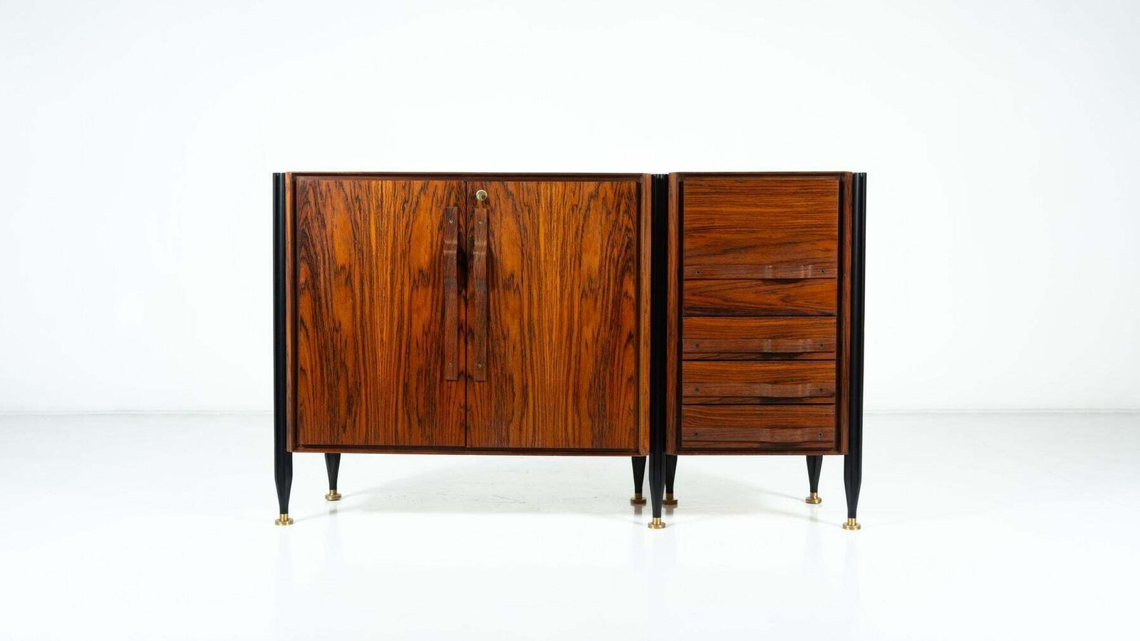 Mid Century Modern Chest, Wood, Italy, 1960s photo furniture