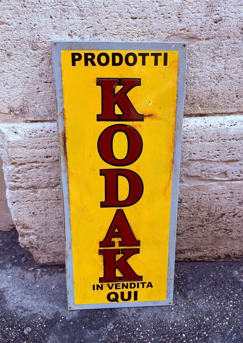 Vintage Kodak Sign, 1970s