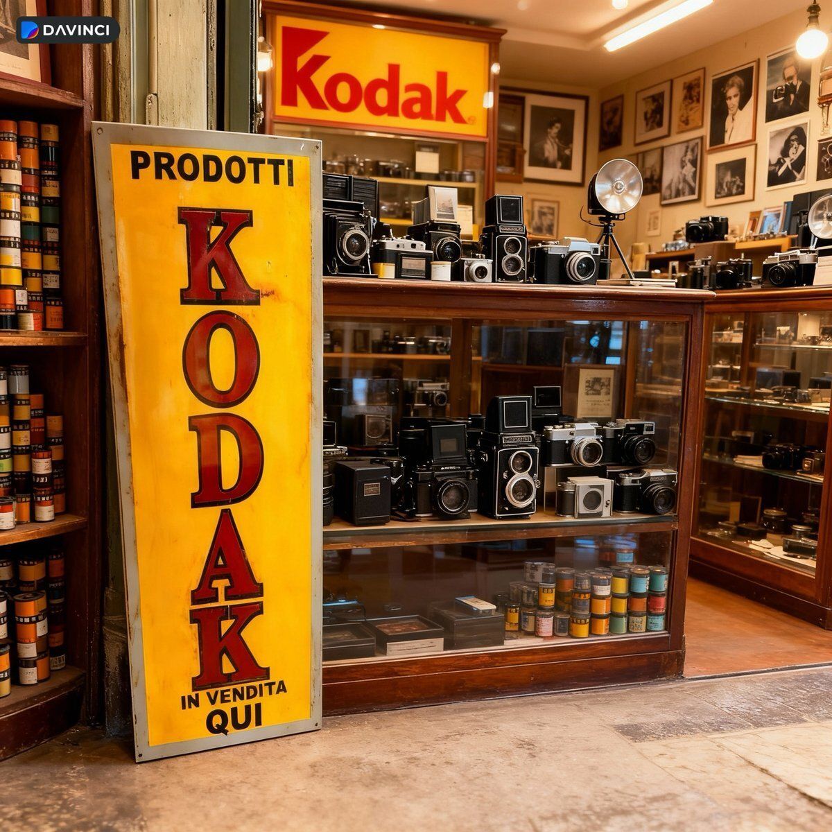 Vintage Kodak Sign, 1970s photo 628.0