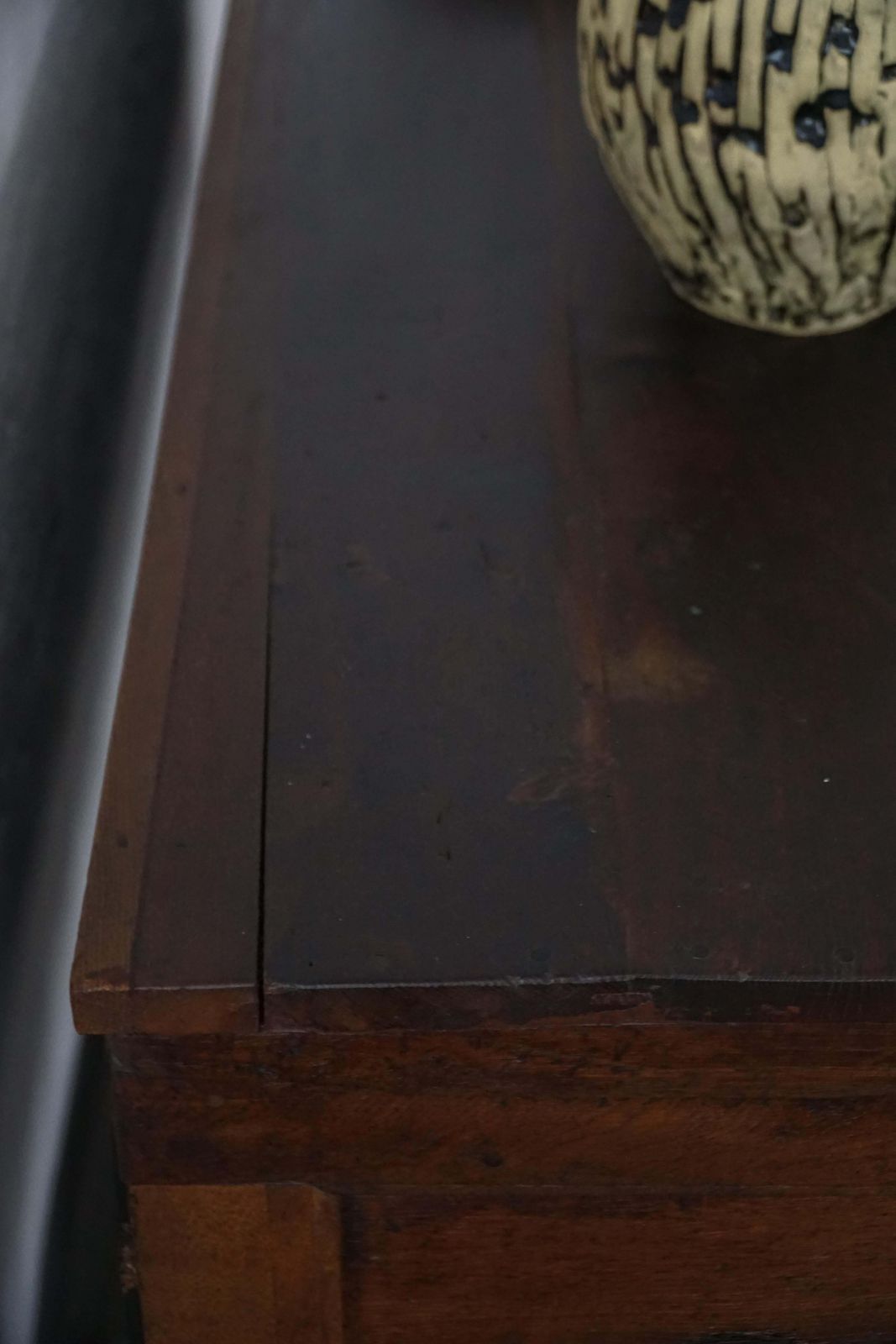 photo for sale Early 18th Century, Danish Baroque Oak Sideboard, Carved Details, 1700s 1750s