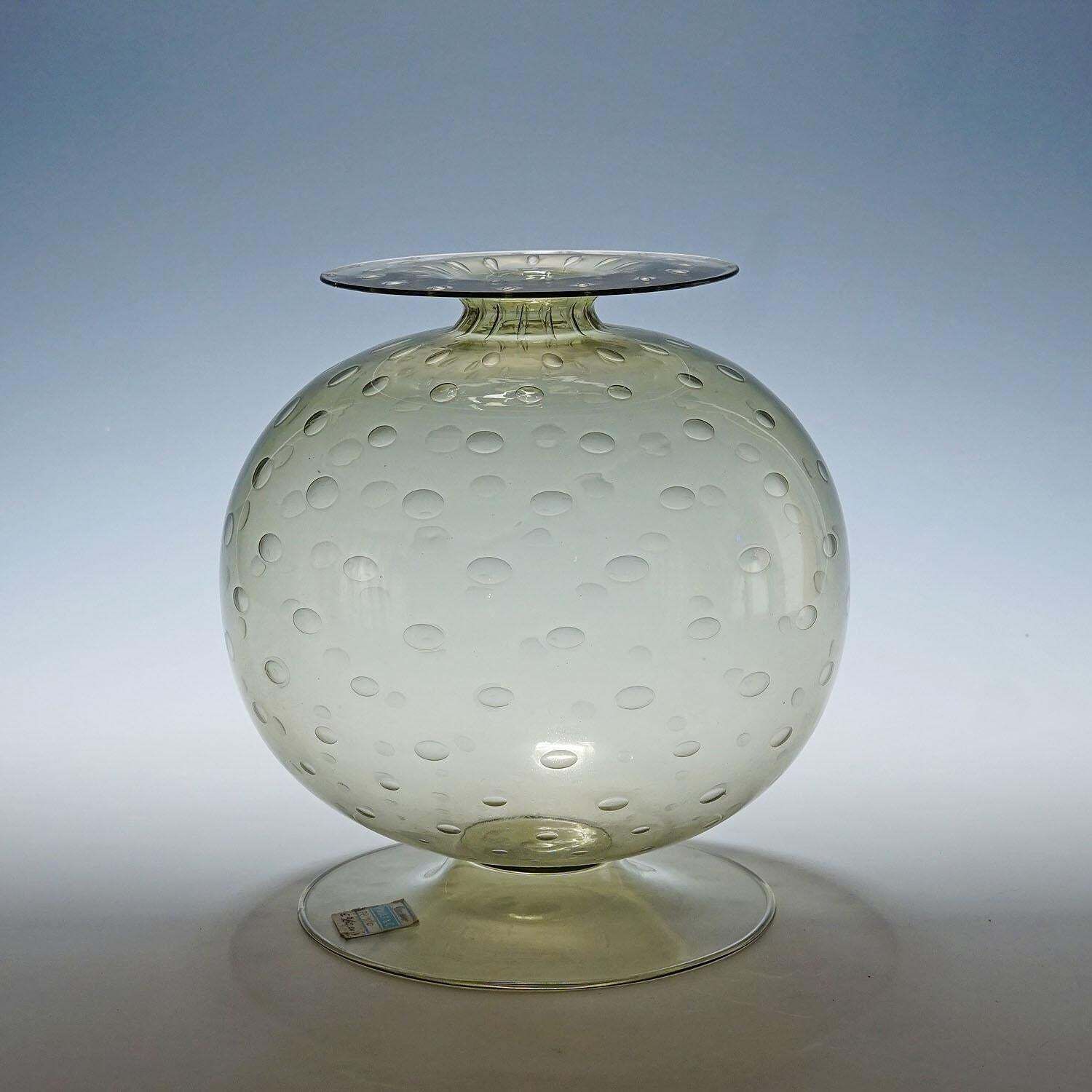 Vetro Soffiato Vase By Pauli & Cia. C.V.M. Murano photo furniture